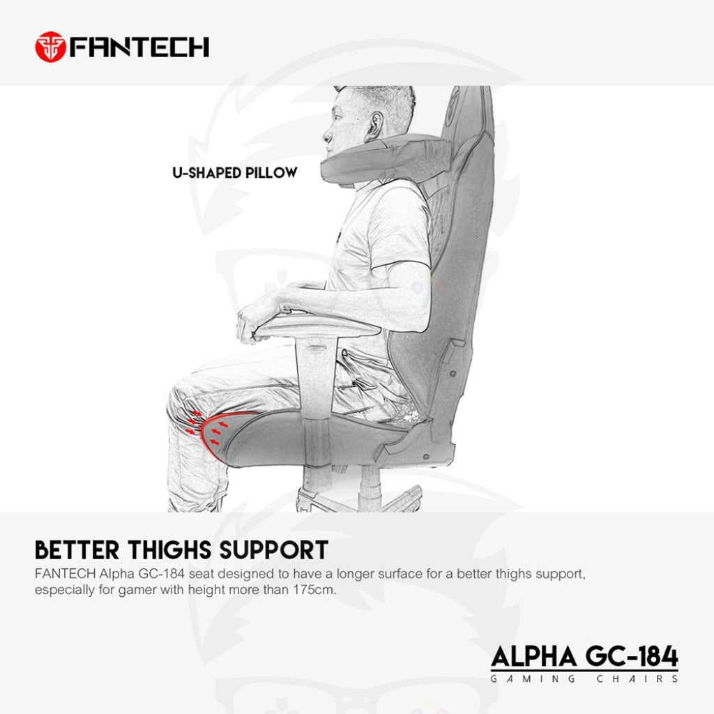 Fantech Gaming Chair Gc-184 Fantech Gaming Chair Gc-184